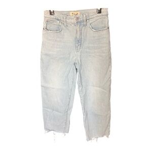 Madewell THE PERFECT VINTAGE WIDE LEG CROP Jeans SIZE 28 NWOT
